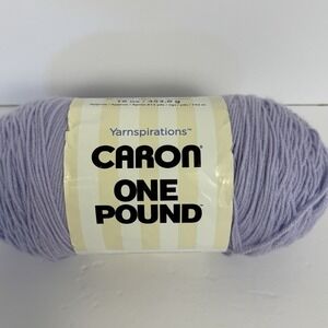 Caron One Pound Yarn Skein, 100% Acrylic Lilac #10577  16 Oz. New
